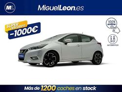 Gris Usado 2021 Nissan Micra Acenta Utilitario | 14.485 € (Un poco caro)