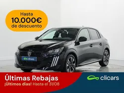 Negro Usado 2024 Peugeot 208 Allure Utilitario | 15.390 € (Precio justo)