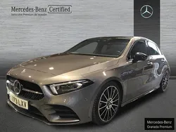 Gris Usado 2022 Mercedes A200 AMG line Berlina | 34.900 € (Caro)