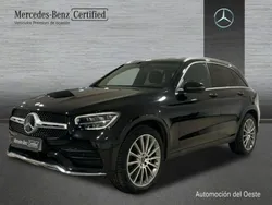 Negro Usado 2021 Mercedes GLC220 AMG line SUV | 43.900 € (Precio justo)