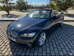 Negro Usado 2007 BMW 320 Cabriolet Descapotable | 10.900 € (Buen precio)