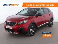 Rojo Usado 2019 Peugeot 3008 Allure Monovolumen | 16.499 € (Buen precio)