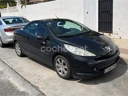 Negro Usado 2007 Peugeot 207 CC Descapotable | 2200 € (Super precio)