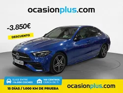 Azul Usado 2023 Mercedes C220 Berlina | 40.850 € (Precio justo)