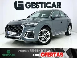 Gris Usado 2022 Audi Q5 Sportback S-Line SUV | 37.990 € (Precio justo)