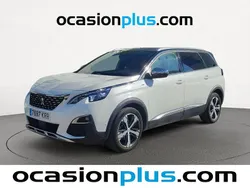 Blanco Usado 2018 Peugeot 5008 GT Monovolumen | 19.537 € (Precio justo)