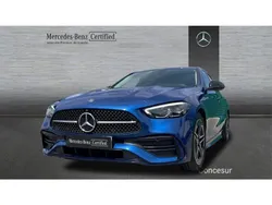 Azul Usado 2022 Mercedes C200 Berlina | 35.900 € (Precio justo)