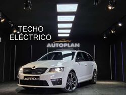 Blanco Usado 2015 Skoda Octavia RS Familiar | 13.290 € (Precio justo)