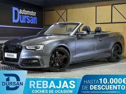 Gris Usado 2016 Audi A5 Cabriolet S-Line Descapotable | 21.490 € (Precio justo)