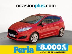 Rojo Usado 2015 Ford Fiesta Sport Utilitario | 8490 € (Precio justo)