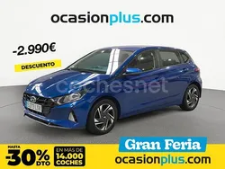 Azul Usado 2021 Hyundai i20 Berlina | 13.100 € (Precio justo)
