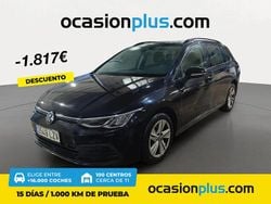Negro Usado 2021 VW Golf VIII Life Familiar | 19.990 € (Precio justo)