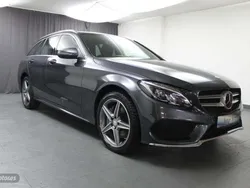 Gris Usado 2016 Mercedes C250 AMG Familiar | 29.750 € (Precio justo)