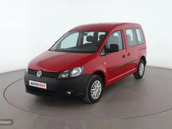 Rojo Usado 2015 VW Caddy Pro Monovolumen | 11.299 € (Precio justo)