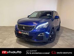 Azul Usado 2017 Peugeot 3008 Allure Monovolumen | 13.490 € (Precio justo)