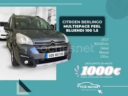 Gris / plata Usado 2017 Citroën Berlingo Feel Monovolumen | 13.995 € (Precio justo)