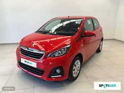Rojo Usado 2021 Peugeot 108 Active Utilitario | 10.950 € (Precio justo)