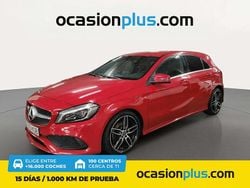 Rojo Usado 2017 Mercedes A200 AMG Berlina | 17.990 € (Precio justo)