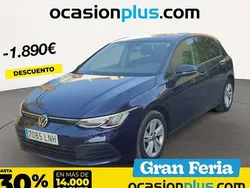 Azul Usado 2021 VW Golf VIII Life Utilitario | 18.900 € (Precio justo)