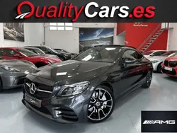 Negro Usado 2020 Mercedes C300 Coupe | 39.400 € (Un poco caro)