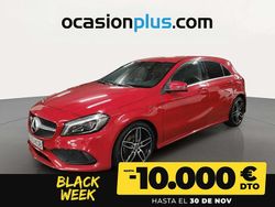 Rojo Usado 2017 Mercedes A200 AMG Berlina | 17.990 € (Precio justo)