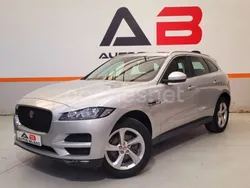 Gris / plata Usado 2017 Jaguar F-Pace Prestige SUV | 22.900 € (Precio justo)