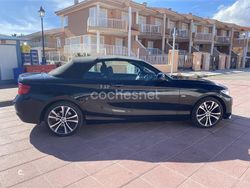 Negro Usado 2016 BMW 220 Descapotable | 21.750 € (Precio justo)