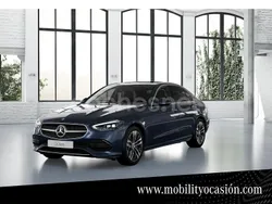 Azul Usado 2021 Mercedes C220 Berlina | 37.500 € (Precio justo)