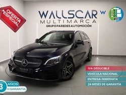 Azul Usado 2019 Mercedes C220 Familiar | 28.980 € (Precio justo)