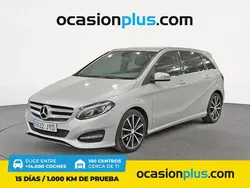 Gris plata Usado 2017 Mercedes B200 Monovolumen | 17.790 € (Precio justo)