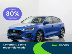 Azul Usado 2023 Ford Focus ST-Line Berlina | 19.290 € (Precio justo)