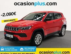 Blanco Usado 2022 Jeep Compass Longitude SUV | 20.719 € (Precio justo)