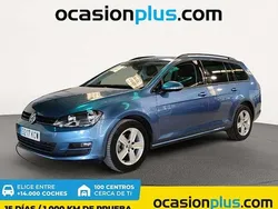 Azul Usado 2017 VW Golf VII Advance Familiar | 15.980 € (Precio justo)