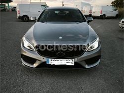 Gris / plata Usado 2016 Mercedes C220 AMG line Coupe | 21.750 € (Buen precio)