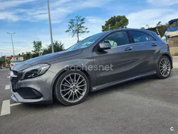Gris / plata Usado 2017 Mercedes A200 AMG line Berlina | 20.500 € (Precio justo)