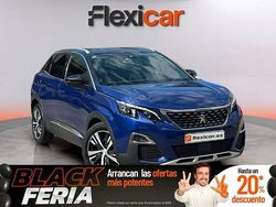 Azul Usado 2018 Peugeot 3008 GT-line SUV | 15.490 € (Precio justo)