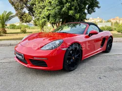 Rojo Usado 2020 Porsche 718 Boxster Descapotable | 58.900 € (Precio justo)