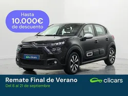 Negro Usado 2022 Citroën C3 Feel Utilitario | 10.690 € (Precio justo)