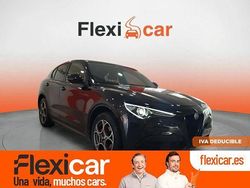 Negro Usado 2022 Alfa Romeo Stelvio Sprint SUV | 30.990 € (Precio justo)