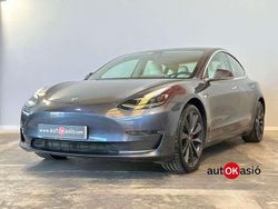 Gris Usado 2020 Tesla Model 3 Performance Berlina | 33.990 € (Caro)