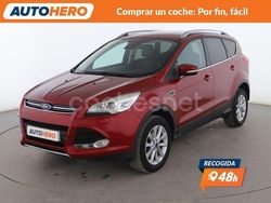 Rojo Usado 2016 Ford Kuga Titanium SUV | 12.599 € (Buen precio)