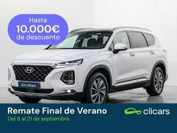 Blanco Usado 2020 Hyundai Santa Fe SUV | 25.190 € (Precio justo)