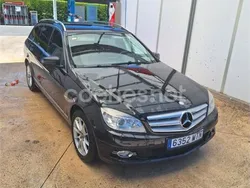 Negro Usado 2008 Mercedes C220 Elegance Familiar | 6600 € (Buen precio)