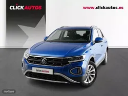 Azul Usado 2024 VW T-Roc Life SUV | 24.050 € (Precio justo)