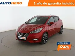 Rojo Usado 2019 Nissan Micra Tekna Utilitario | 14.499 € (Un poco caro)