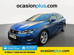 Azul Usado 2014 Seat Leon FR Monovolumen | 13.150 € (Precio justo)