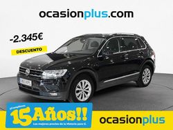 Negro Usado 2018 VW Tiguan Advance SUV | 25.800 € (Precio justo)