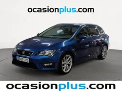 Azul Usado 2016 Seat Leon ST FR Familiar | 15.550 € (Precio justo)