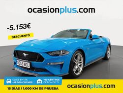 Azul Usado 2022 Ford Mustang GT Convertible Descapotable | 47.890 € (Precio justo)
