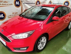 Rojo Usado 2017 Ford Focus Trend+ | 10.900 € (Precio justo)